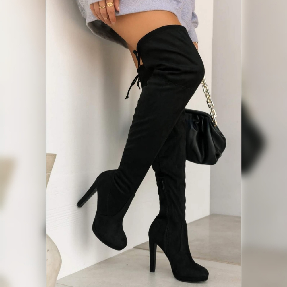 🖤Just In🖤 Berry Up High Black Boots